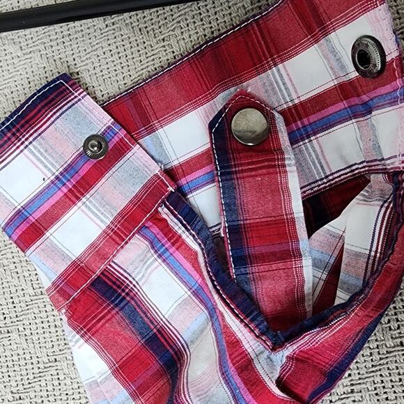 Cj Banks VTG Multicolor Plaid  button Jacket  Breast Pockets Hip pockets W Small - Picture 11 of 15
